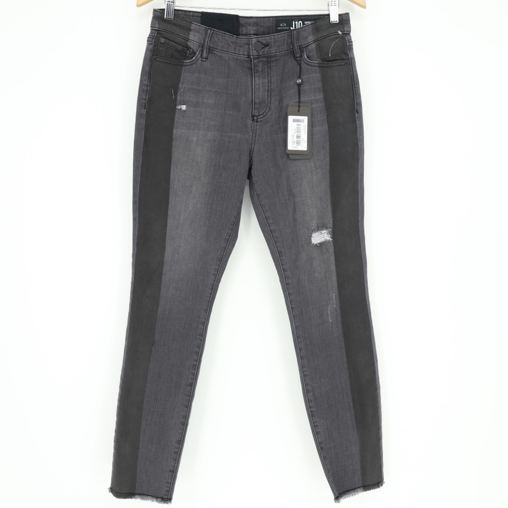 ARMANI EXCHANGE Super Skinny Cropped‎ Grey J10 Jeans